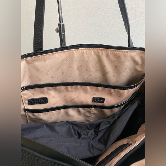 Caraa Studio Tote Leather Black - Picture 9 of 16